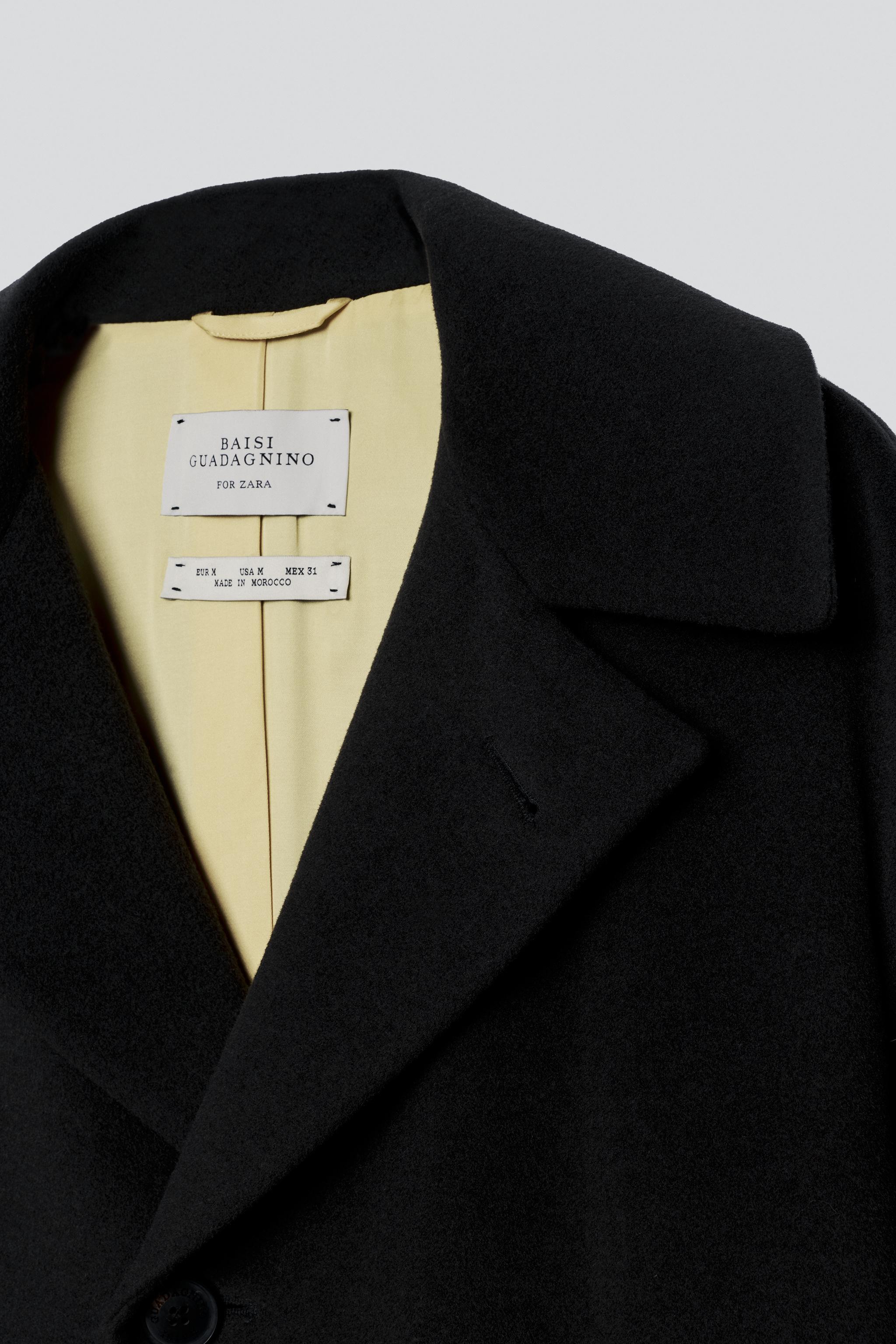 MANTEAU LONG contraste