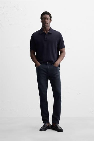 Zara LACİVERT - SLIM FIT JEAN