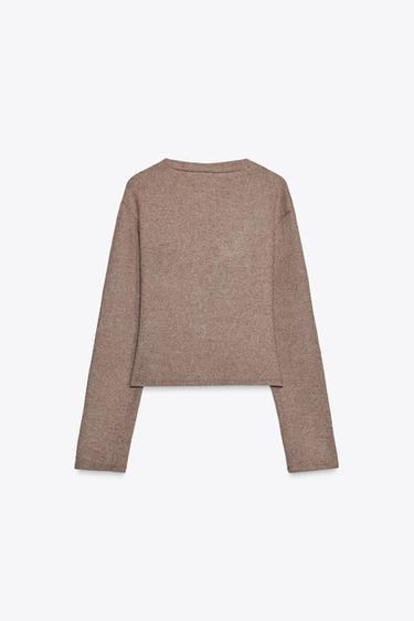 SOFT BUTTON CARDIGAN -  by Zara - Image 5