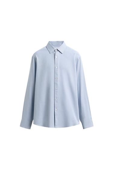 CHEMISE STRUCTURÉE EASY CARE - Bleu ciel de Zara