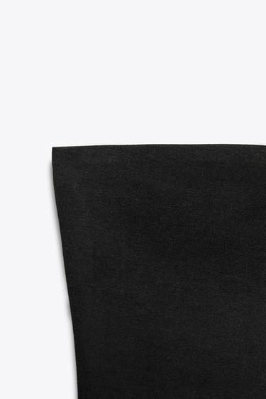 HAUT BUSTIER - Noir de Zara - Image 6