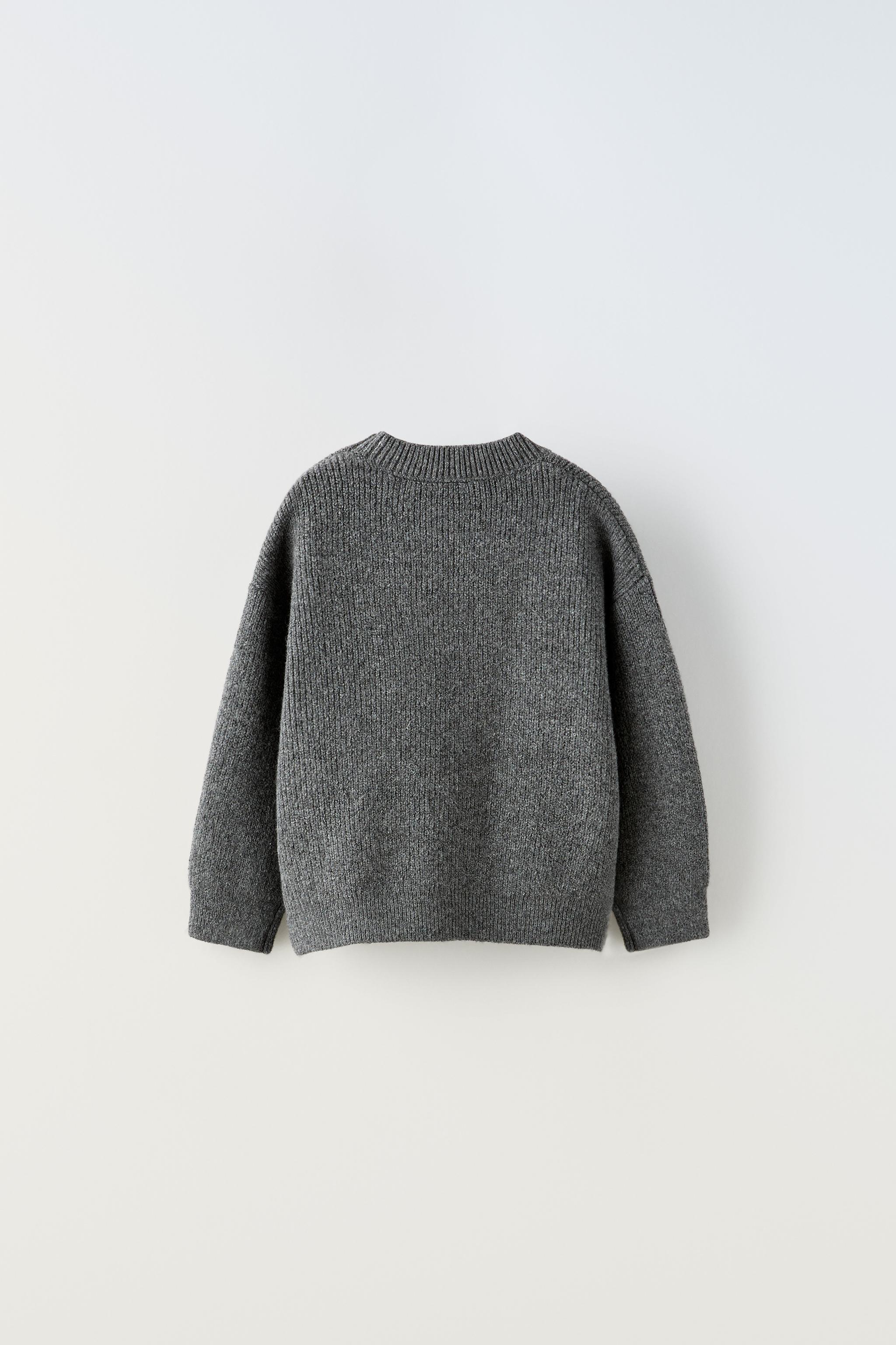 Zara hot sale embroidered sweater