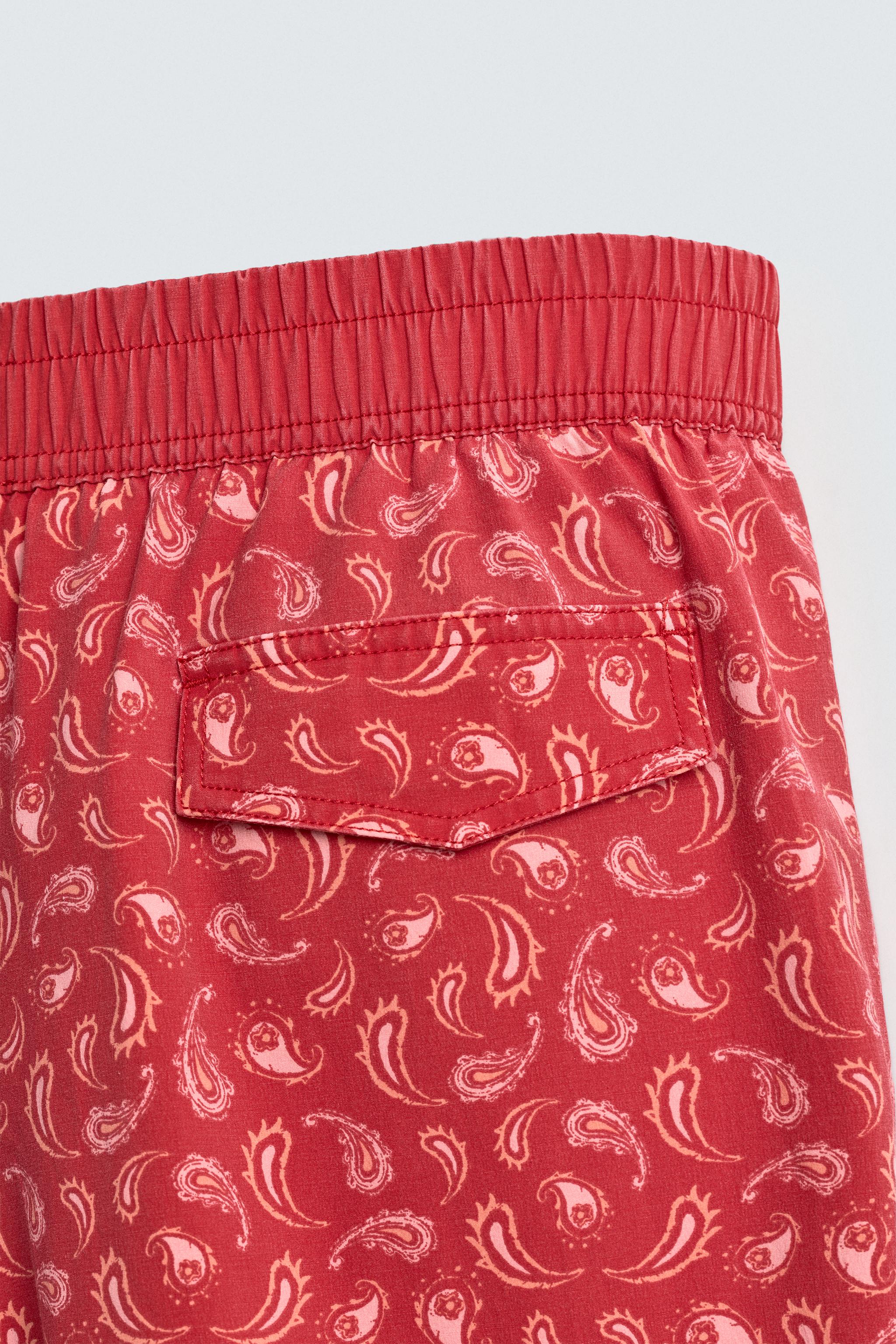 MAILLOT DE BAIN LONG À IMPRIMÉ PAISLEY