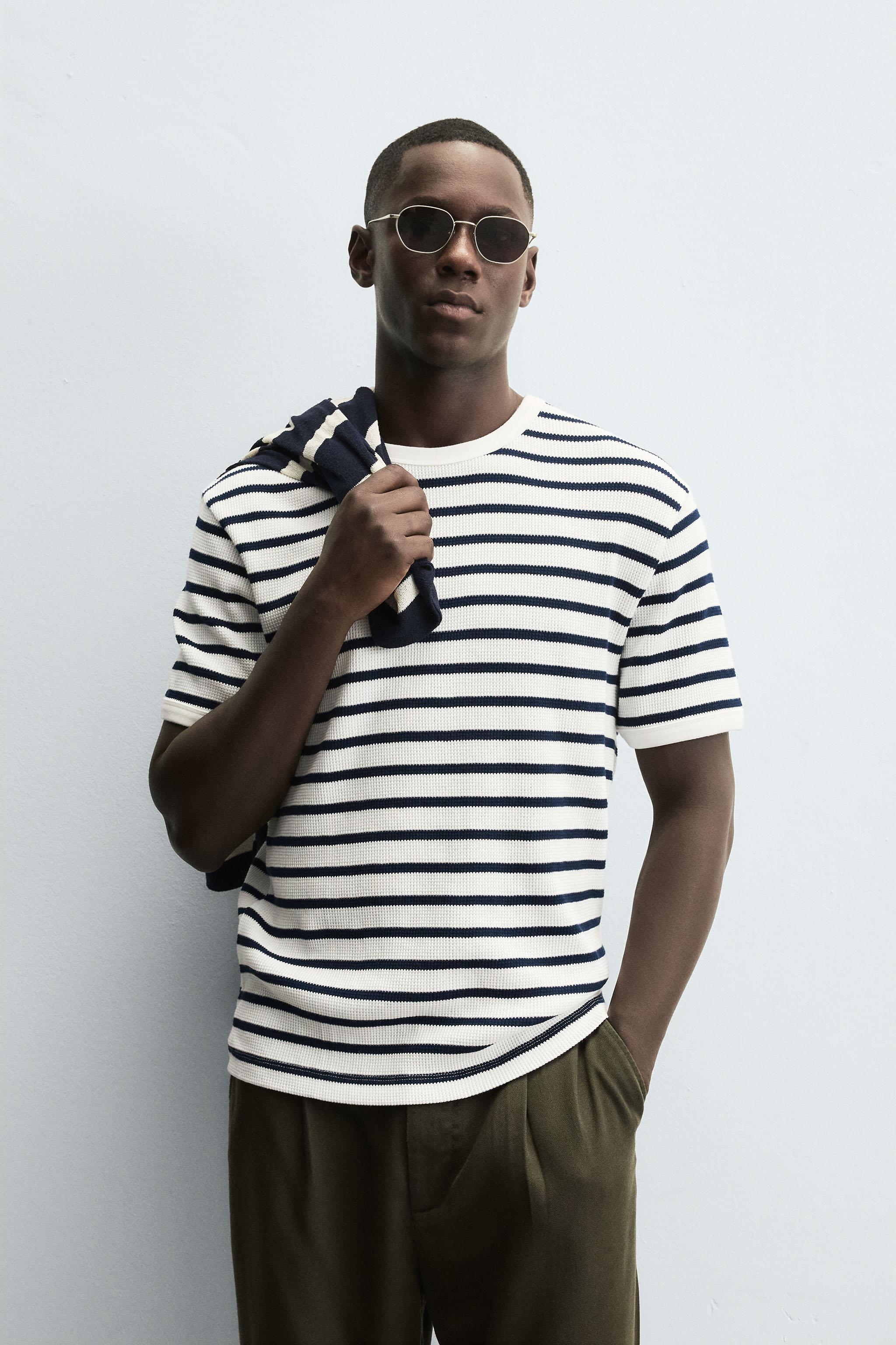 Men´s Striped T-shirts | Explore our New Arrivals | ZARA