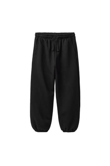 SWEATSHIRT JOGGING TROUSERS - Black by Zara