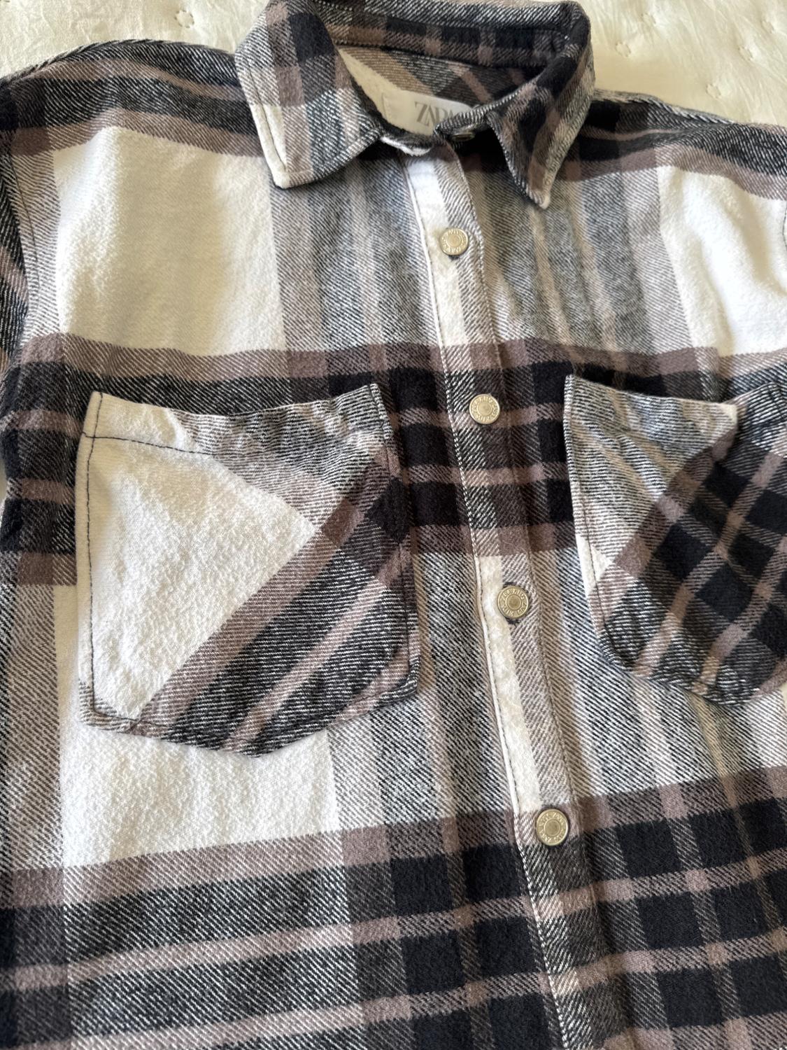 OVERSIZED CHECK SHIRT - Image 3
