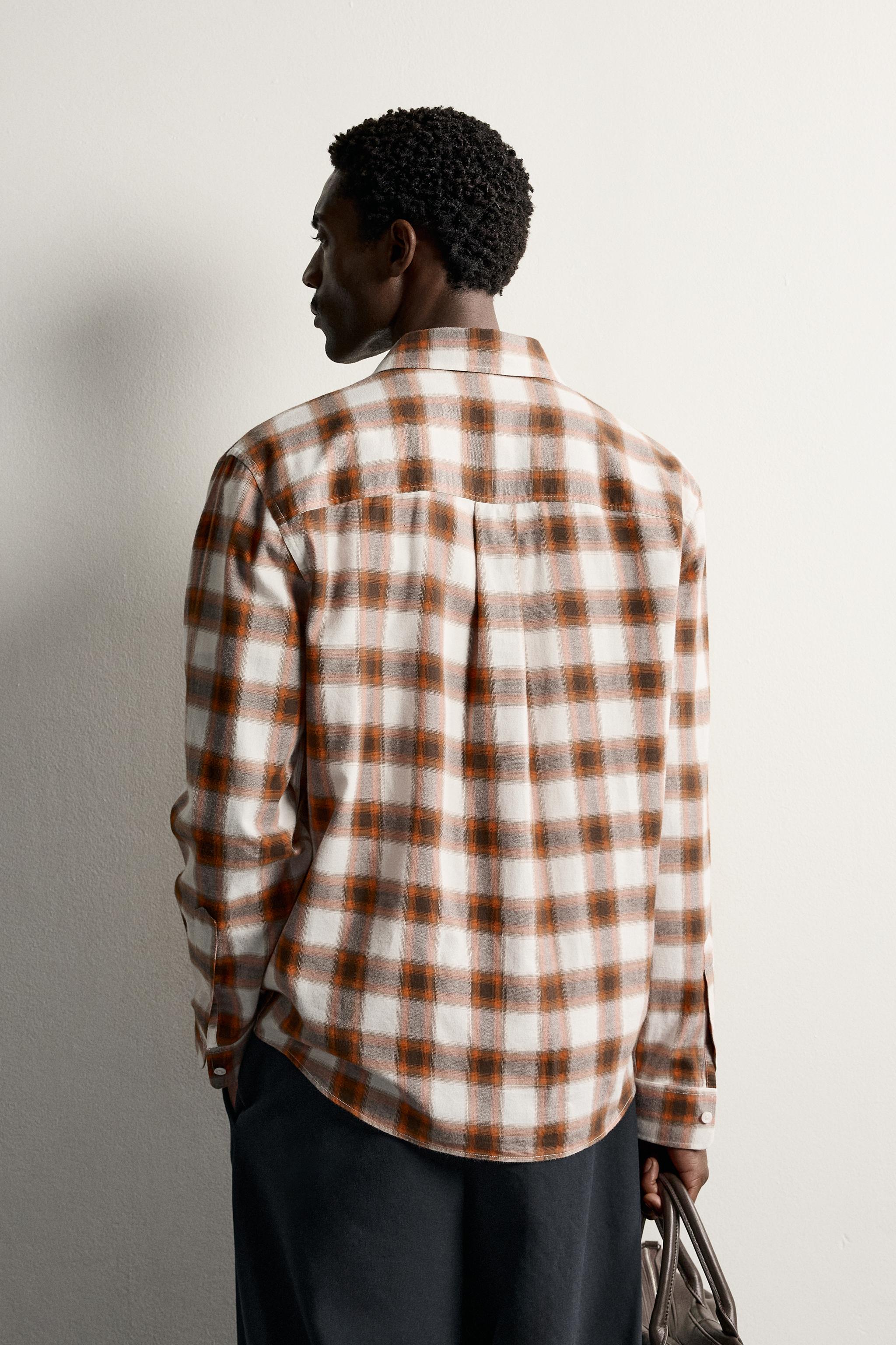 REGULAR FIT PLAID SHIRT