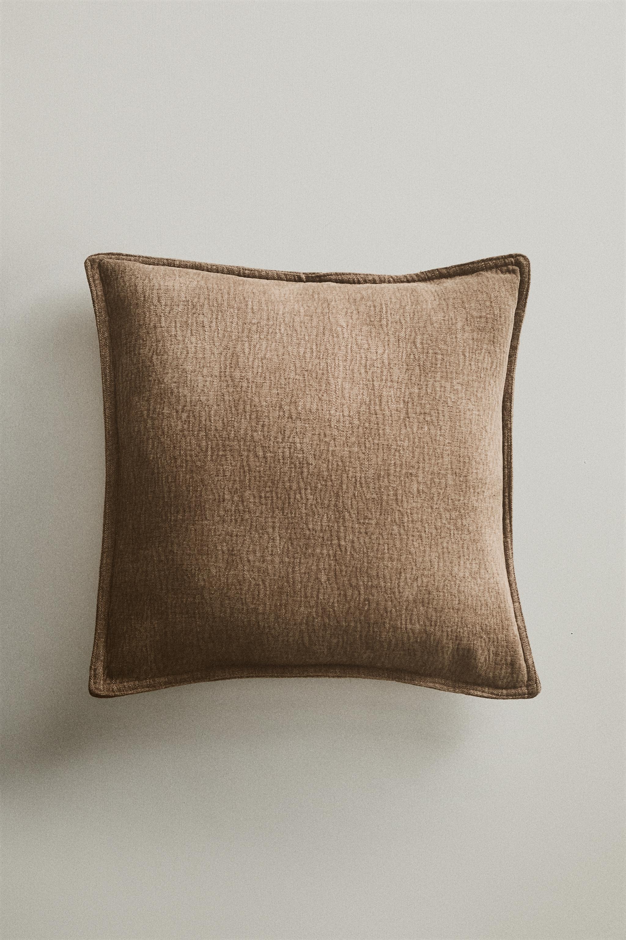 HOUSSE DE COUSSIN TEXTURÉE