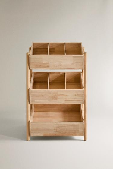 KIDS’ SHELVES WITH DRAWERS - Light beige by Zara - Image 0