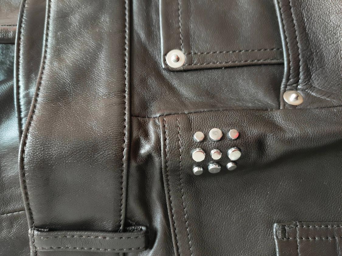 LEATHER SLIM FIT TROUSERS LUDOVIC DE SAINT SERNIN x ZARA - Image 6