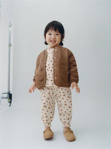 HEART FLEECE JACKET - Brown by Zara