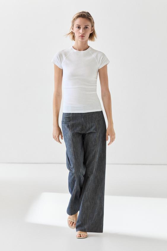 Short Sleeve Raglan T-Shirt from Zara - $60
