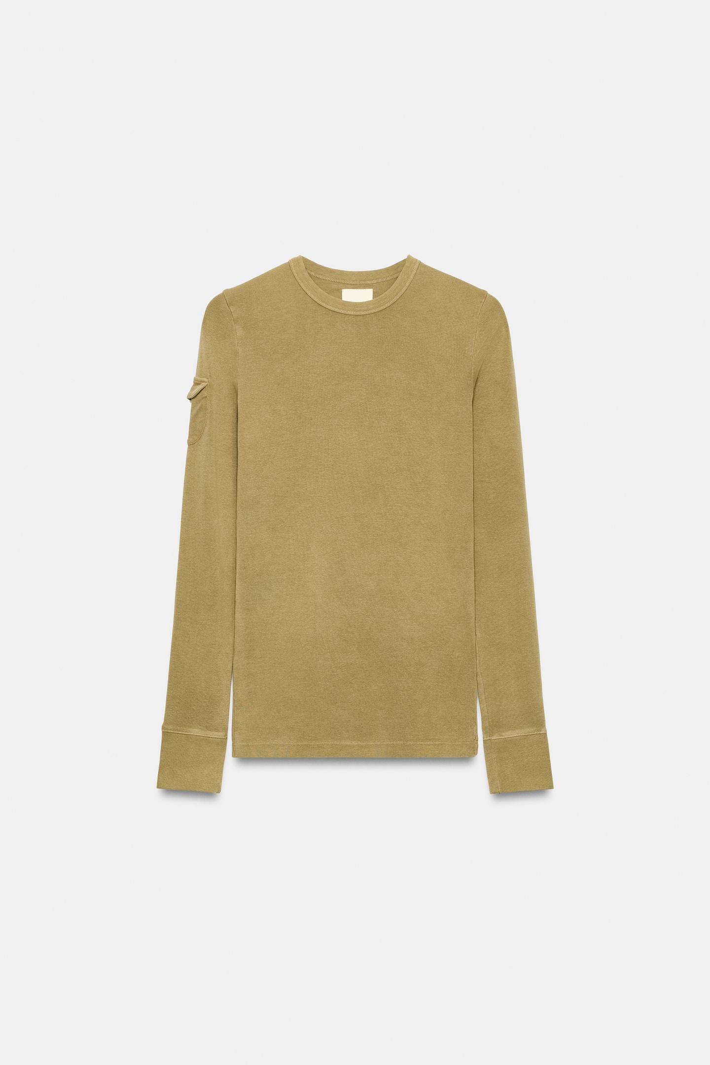 Футболка Zara Pocket, цвет: Oil — фото 6