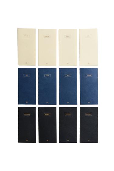 PACK OF MONTHLY PLANNERS (PACK OF 12) - Multicoloured by Zara