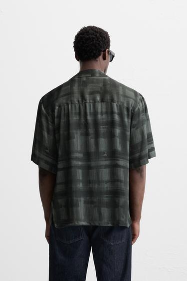 ABSTRACT PRINT SHIRT - Grey by Zara - Image 2