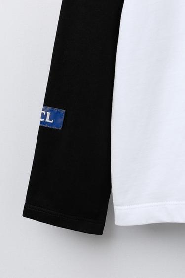 UEFA CHAMPIONS LEAGUE ® DOUBLE SLEEVE T-SHIRT - White by Zara - Image 3