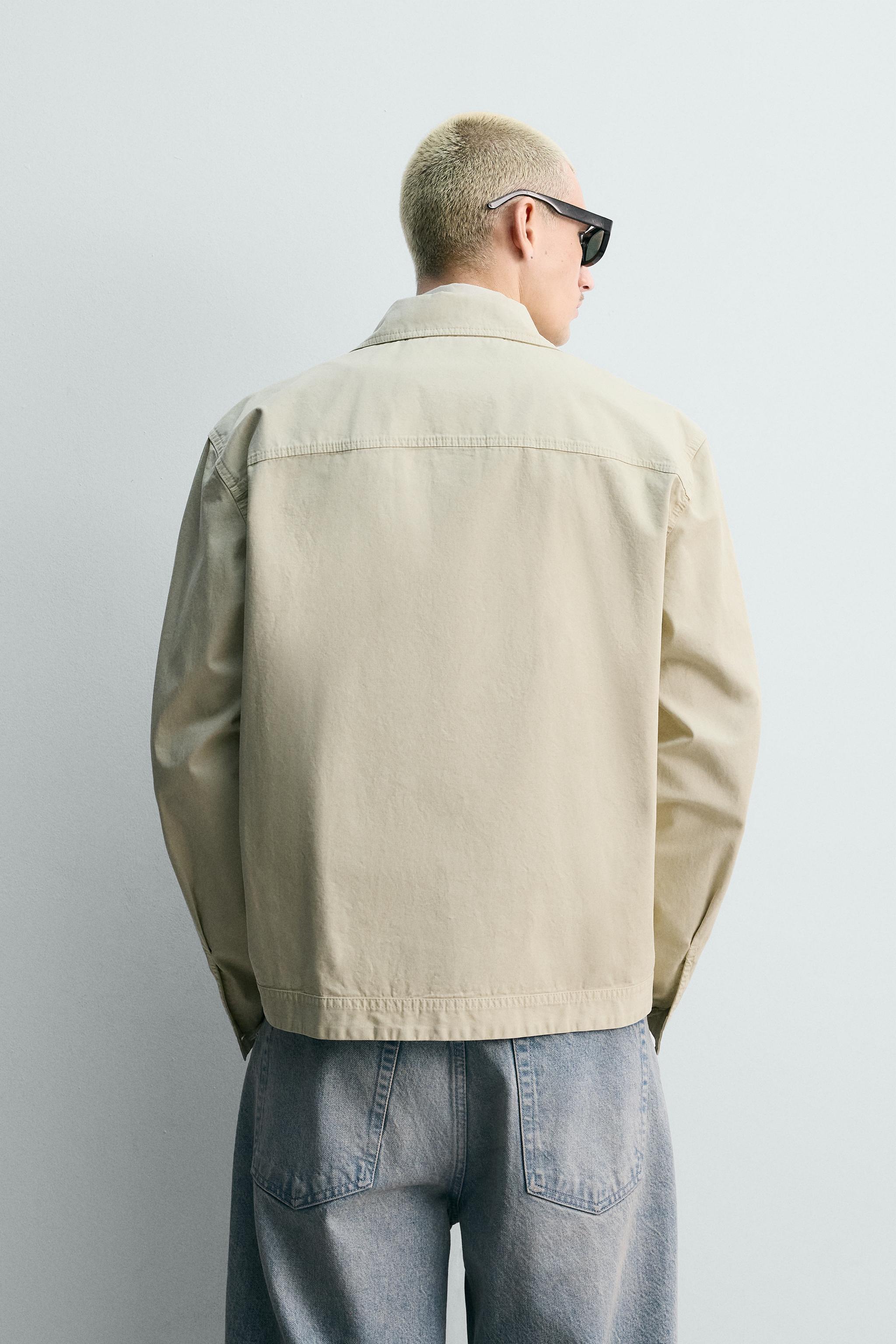 REGULAR FIT POPLIN OVERSHIRT