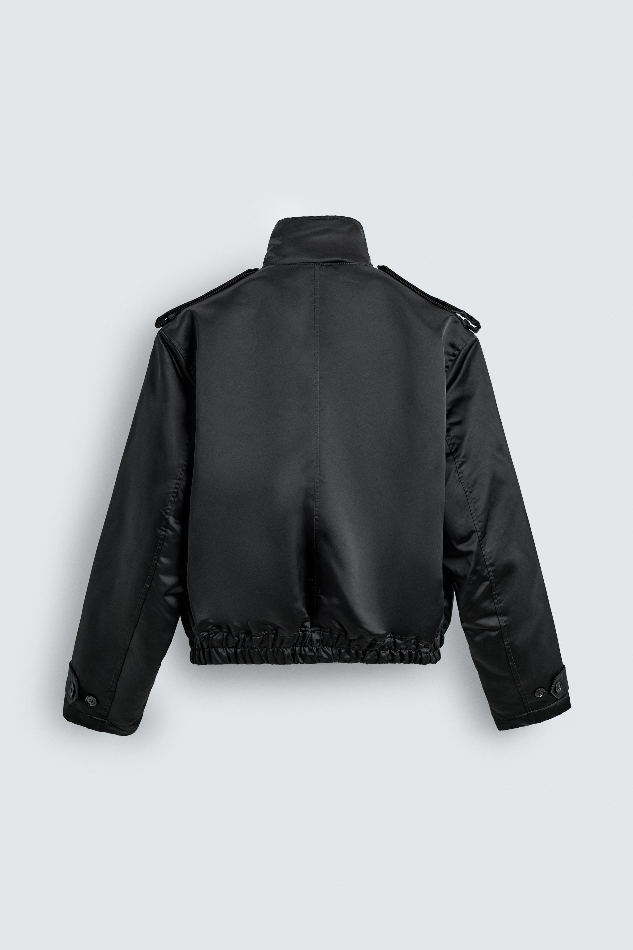 QUILTED TECHNICAL BOMBER JACKET