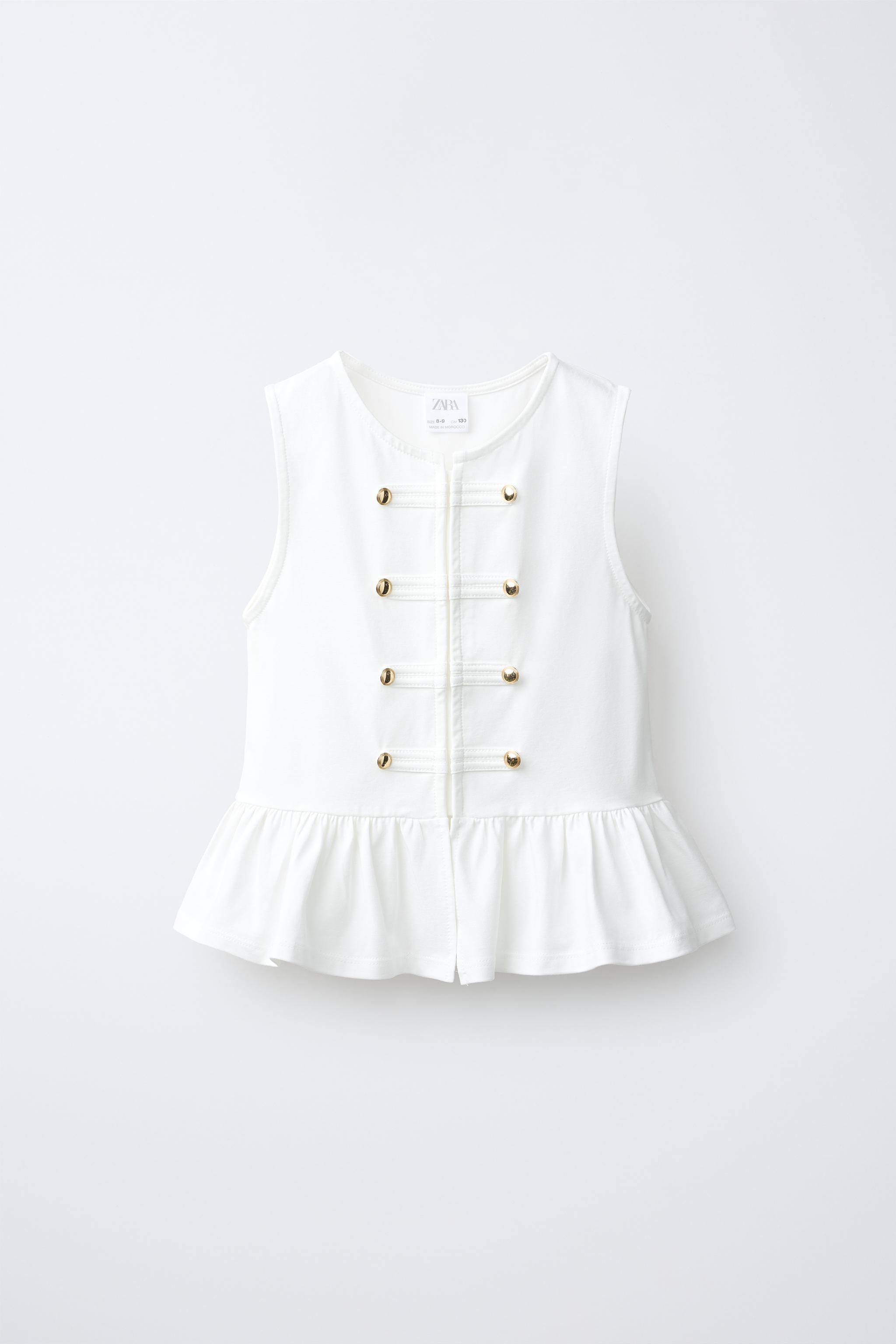 FROG FASTENING T-SHIRT — White