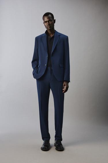 COMFORT SUIT BLAZER - Ink blue by Zara