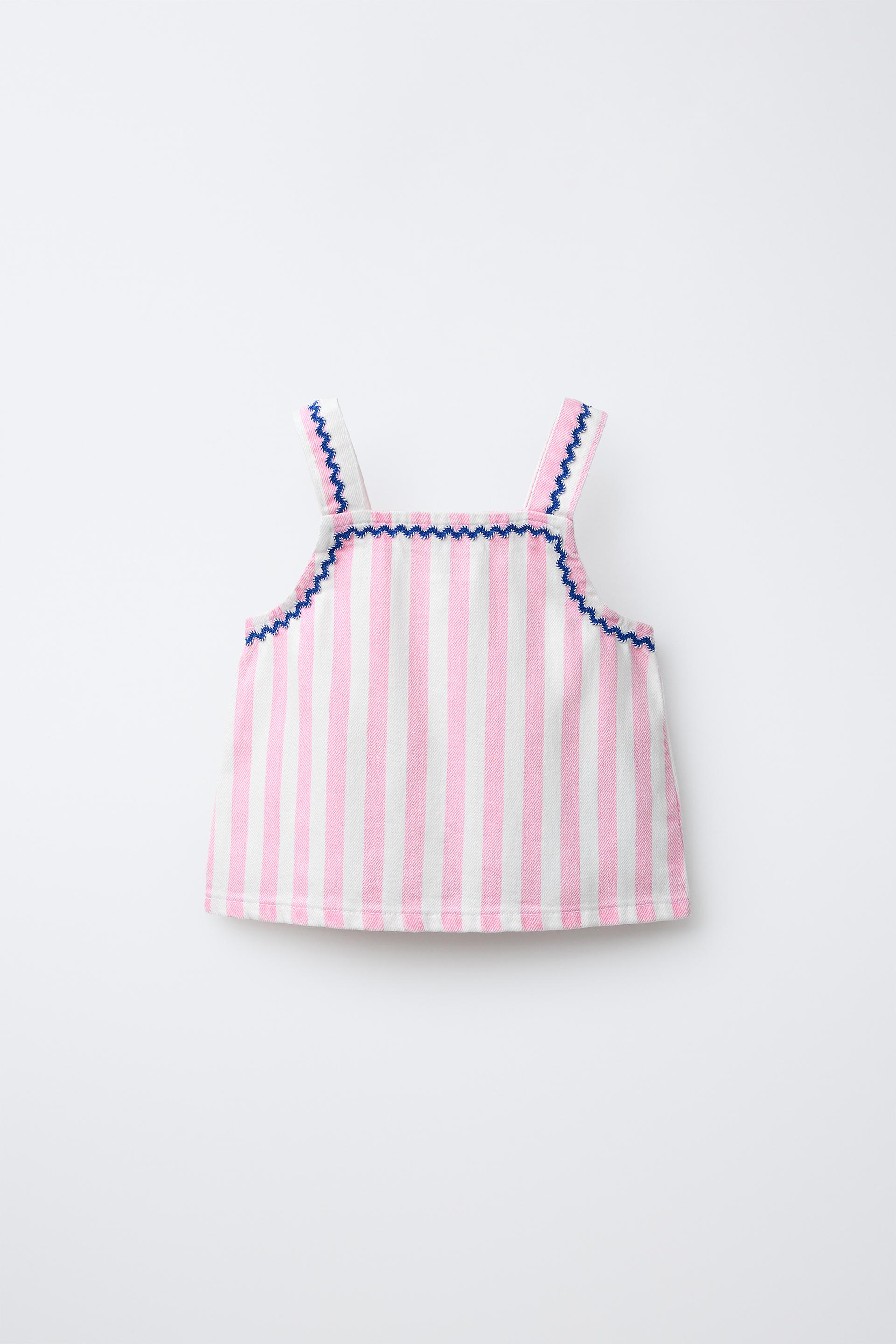Striped Twill Top
