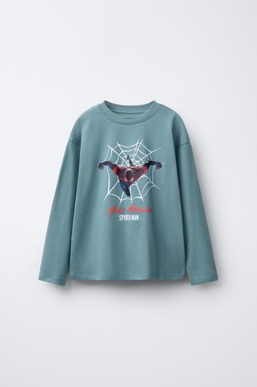 T-SHIRT ESTAMPADA SPIDER-MAN © MARVEL - Verde da Zara - Imagem 0