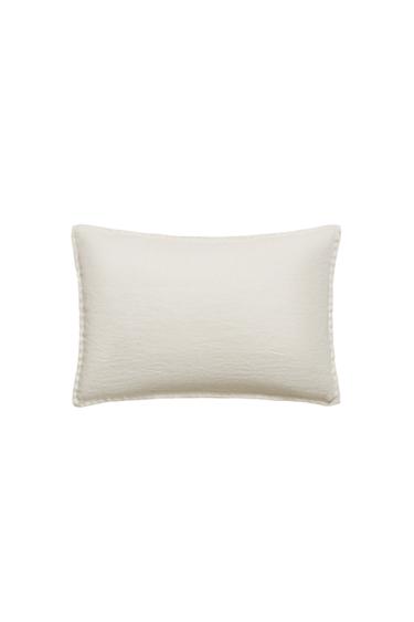 PLAIN CUSHION COVER - Ecru by Zara