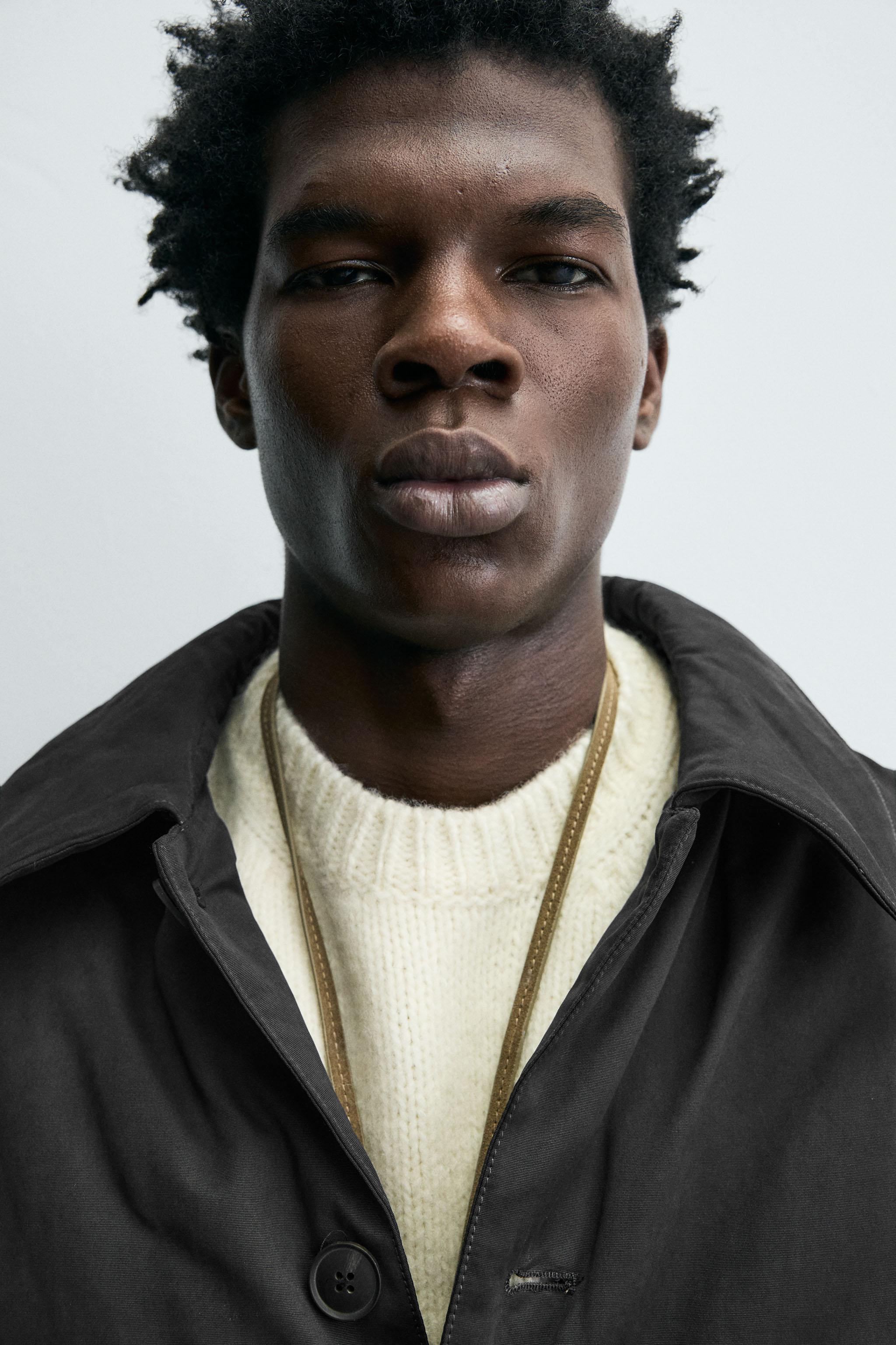 クロップドフィットパフジャケット - ブラック | ZARA Japan / 日本