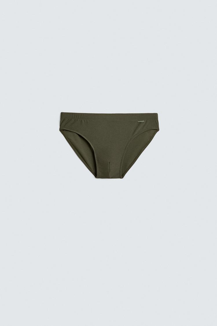 ZARA SLIP SWIMMING TRUNKS