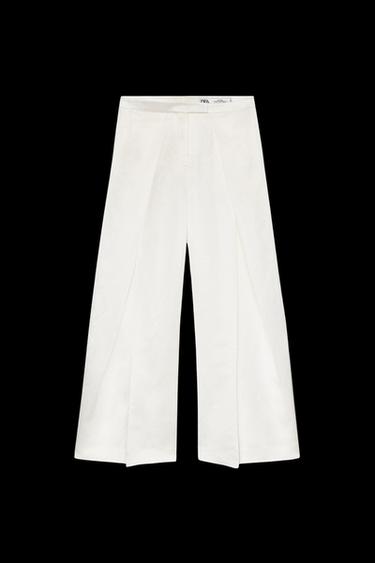 LIMITED EDITION LINEN CULOTTES - Ecru by Zara - Image 0