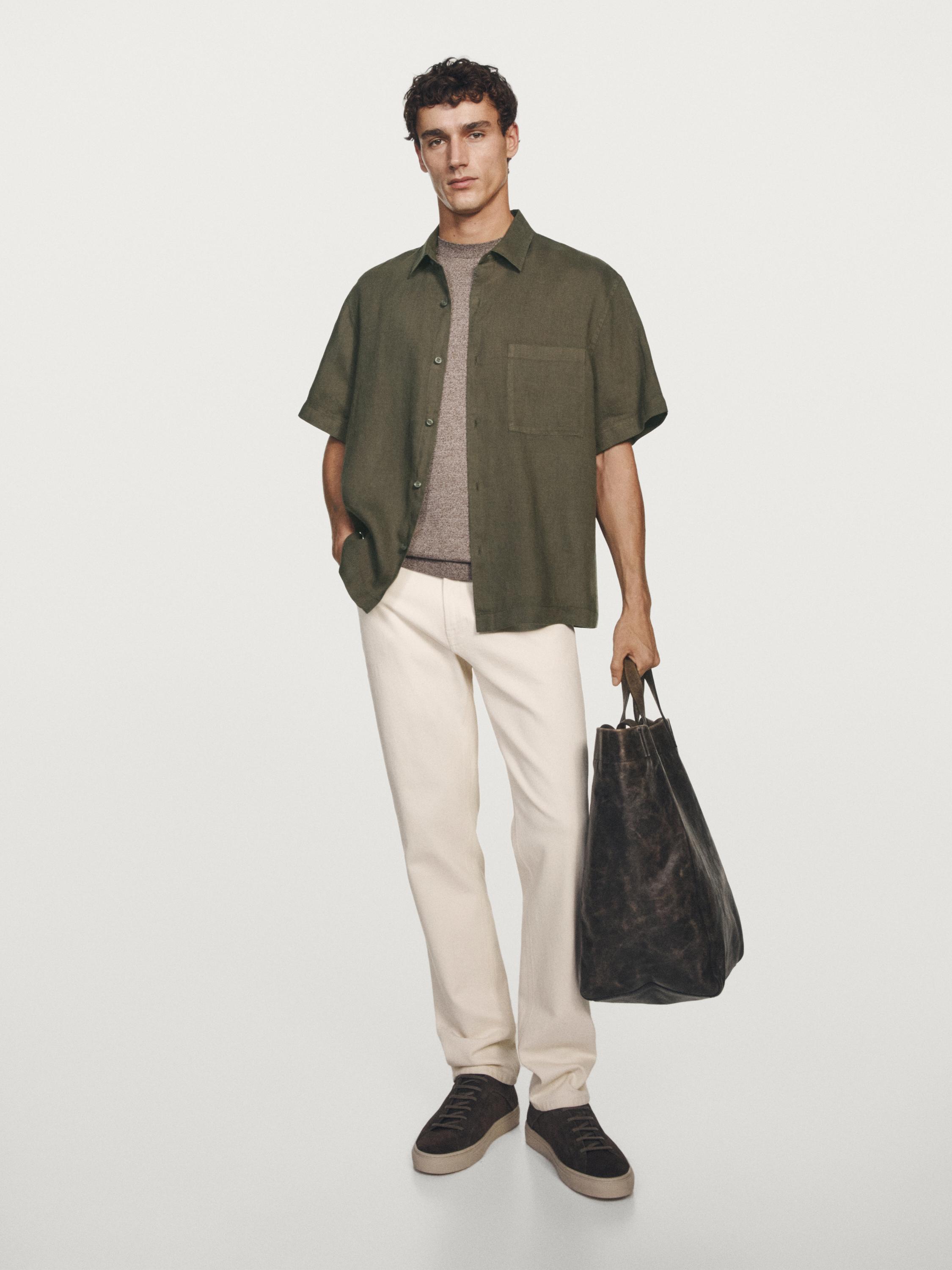 Regular fit short sleeve shirt