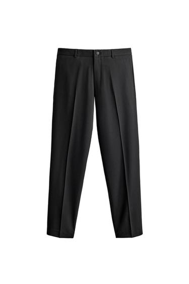 PANTALÓN TRAJE SLIM FIT - Negro de Zara