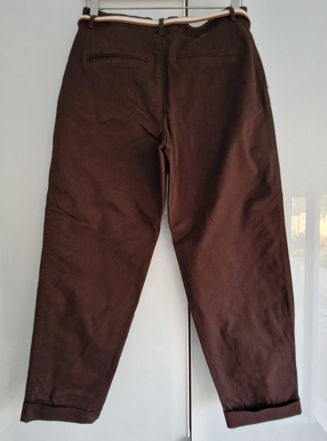 BELTED CHINO TROUSERS - Image 3