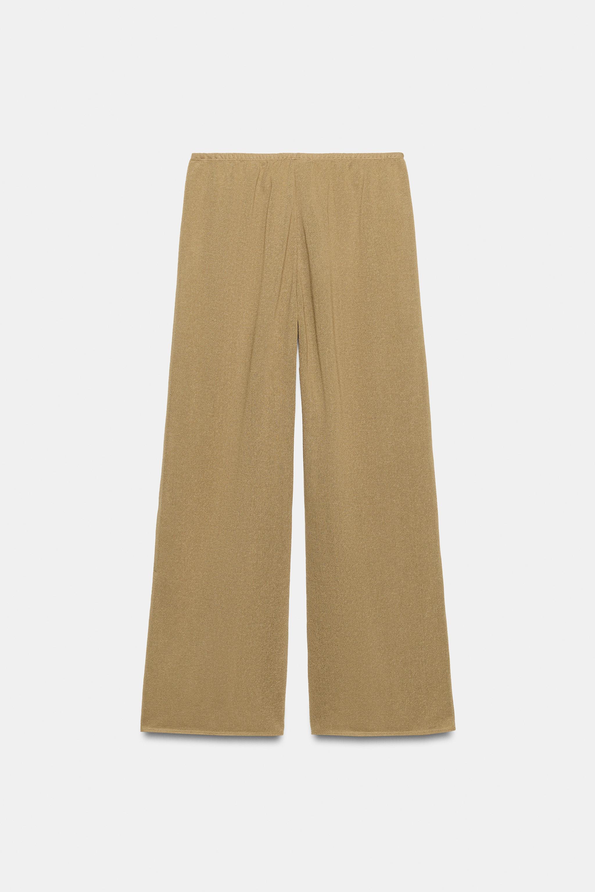 Zara Düz Kesim Pantolon görsel 7