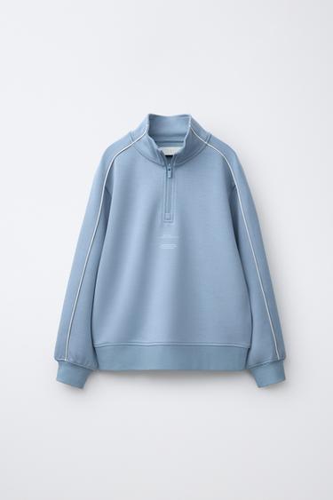 SUDADERA SPORTY - Verde / Azul de Zara