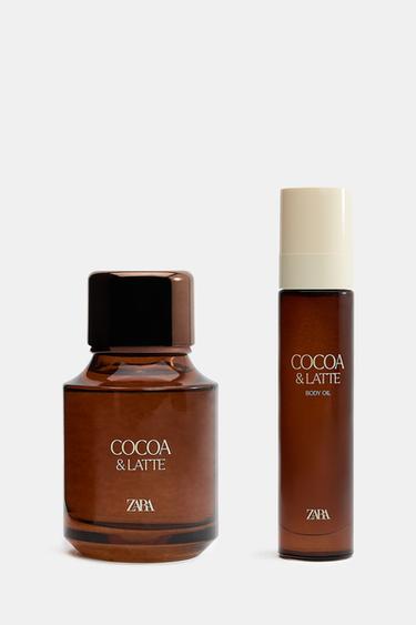 COCOA LATTE & BODY OIL 100 ML (3.4 FL. OZ) + 50 ML (1.7 FL.OZ) - prêt à teindre de Zara