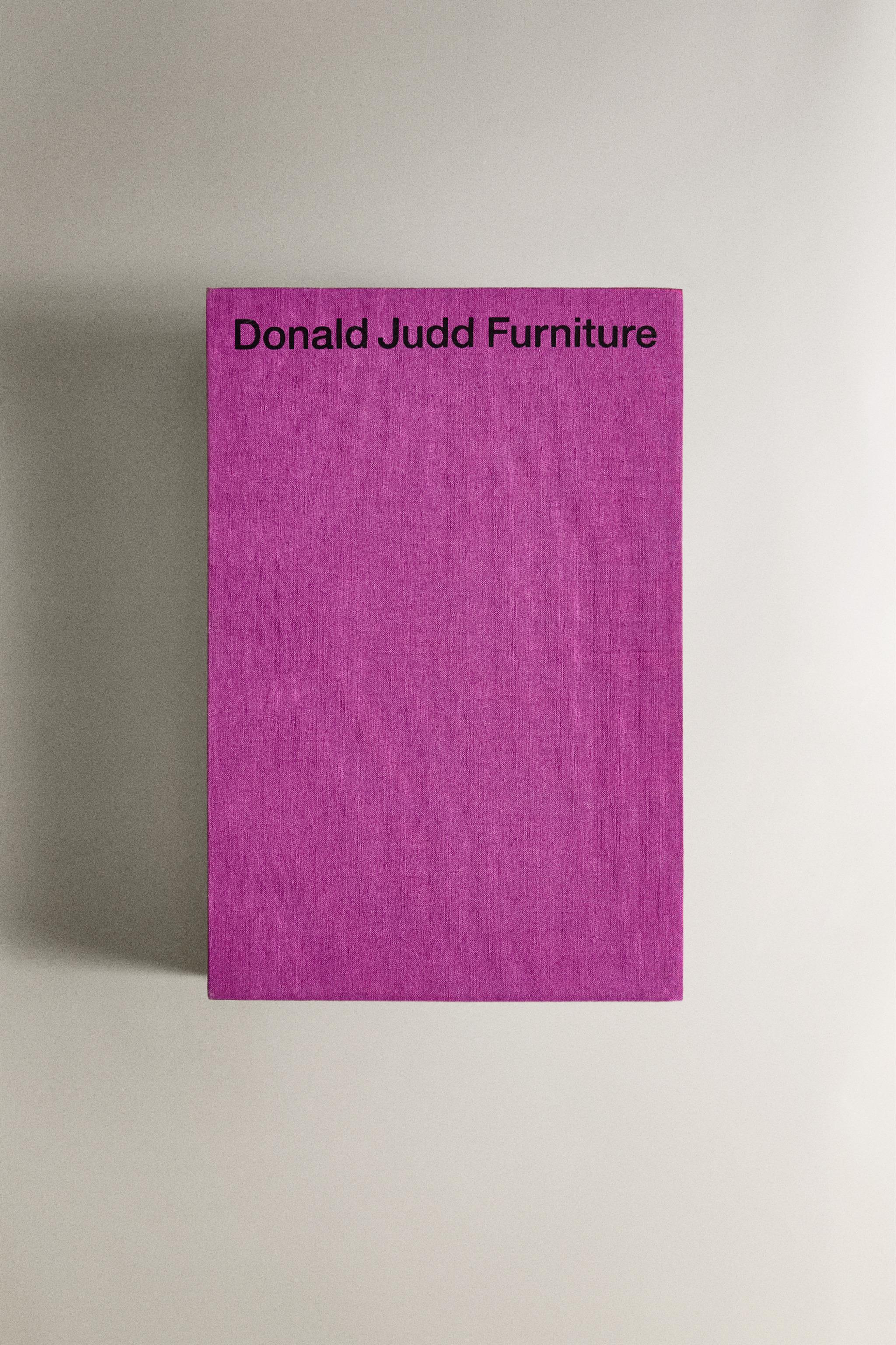 DONALD JUDD FURNITURE BOOK (ENGLISH) — Fuchsia