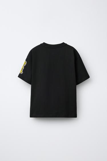 POCHACCO AND HIS FRIENDS © SANRIO T-SHIRT - Black by Zara - Image 1