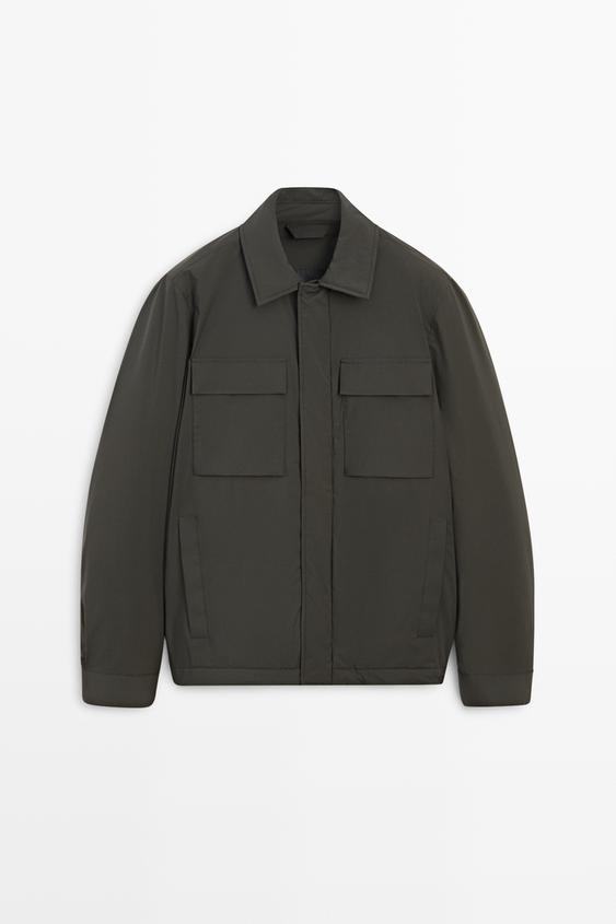 Zara Technical fabric pocket detail jacket - 897 - Image 0
