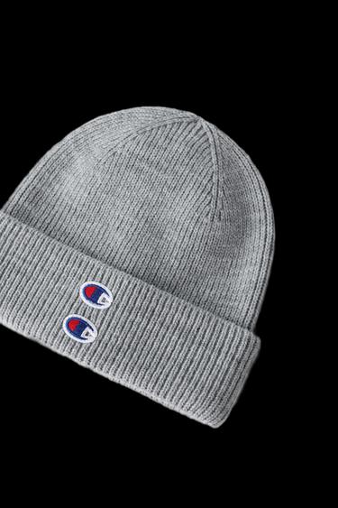 CHAMPION ® X ZARA KNIT BEANIE - Grey marl by Zara