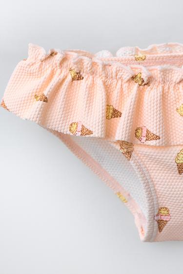 1-6 YEARS/ ICE CREAM PRINT BIKINI BOTTOMS - Pink by Zara - Image 2