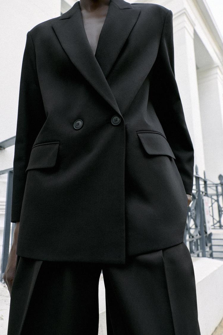Blazer cruzado de corte oversize 4