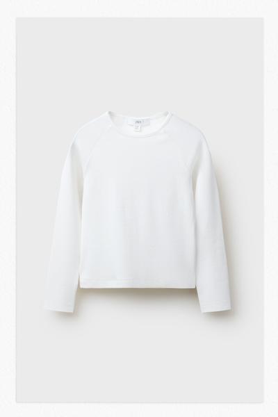 T-SHIRT À MANCHES RAGLAN AVEC MODAL