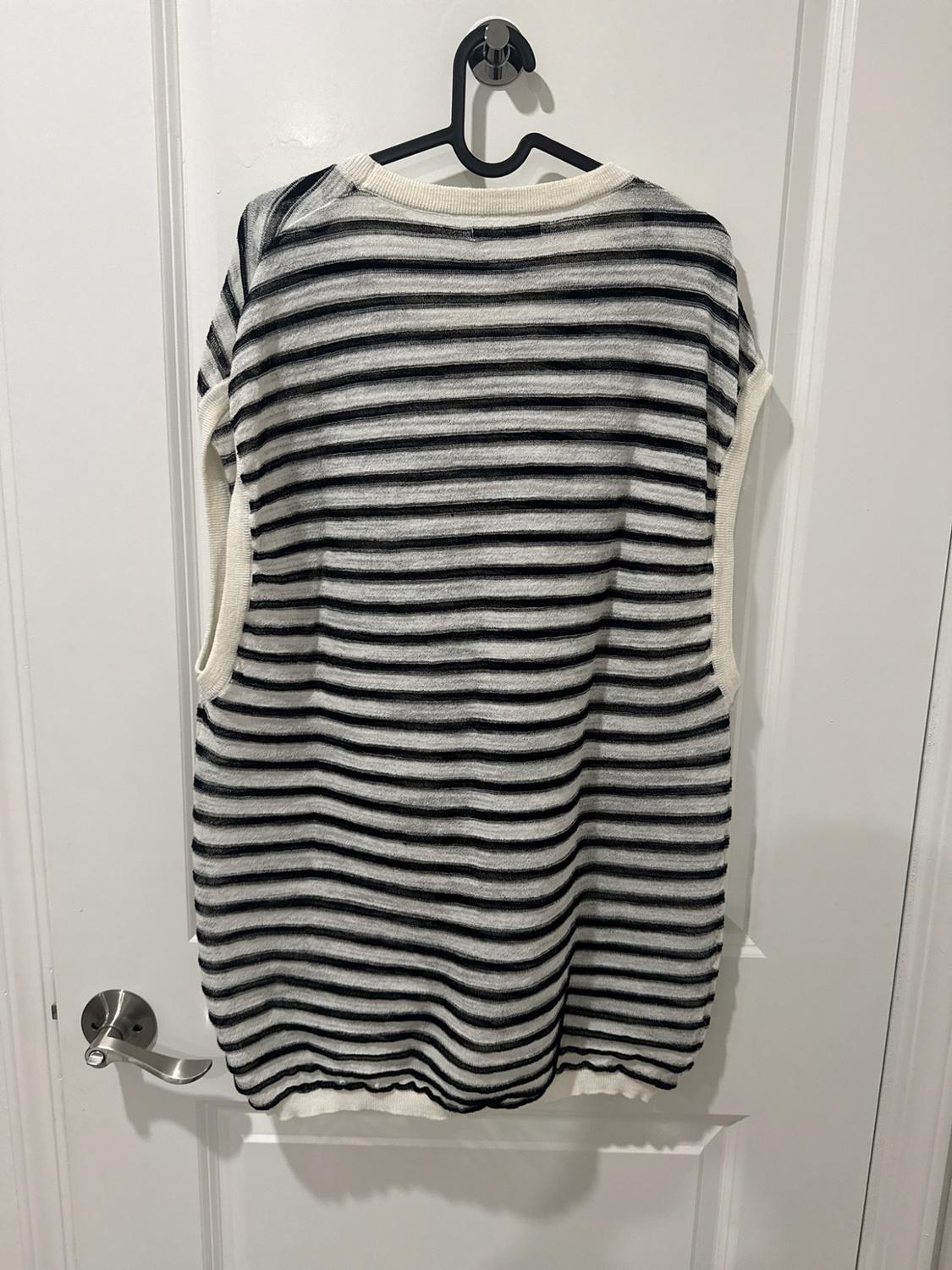 STRIPED KNIT TANK TOP - Image 2