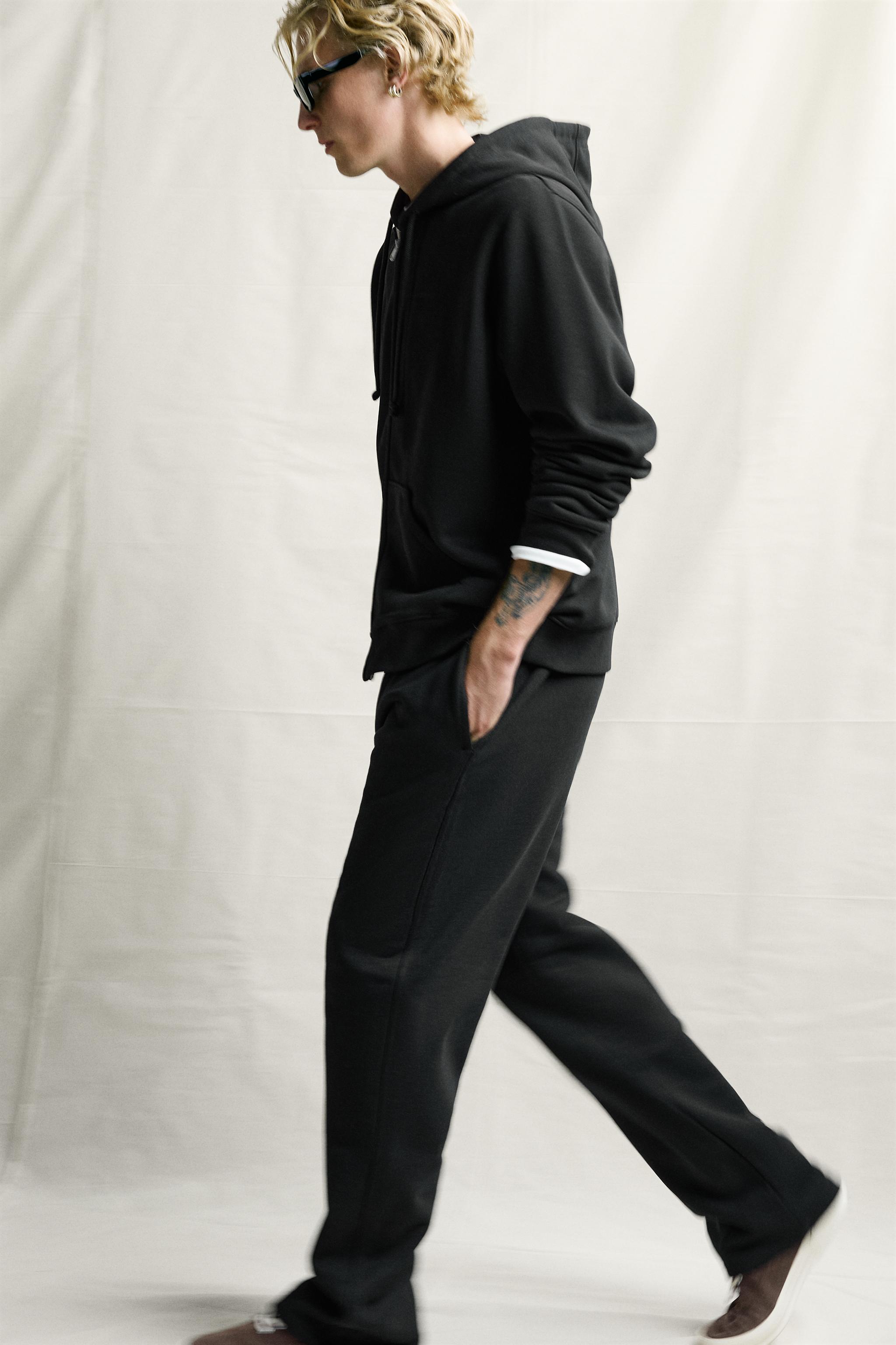 Мужские брюки Zara RELAXED FIT JOGGER PANTS — фото 5