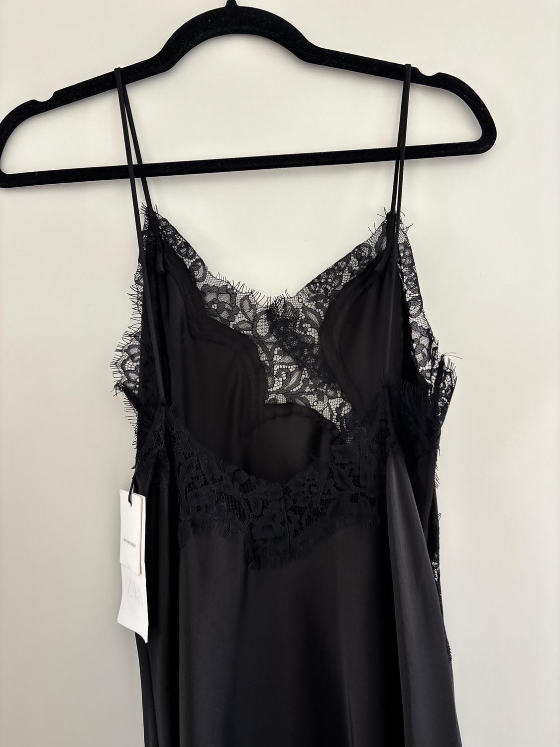 ASYMMETRIC LACE DRESS ZW COLLECTION - Image 7