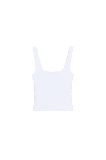 WIDE STRAP VEST TOP