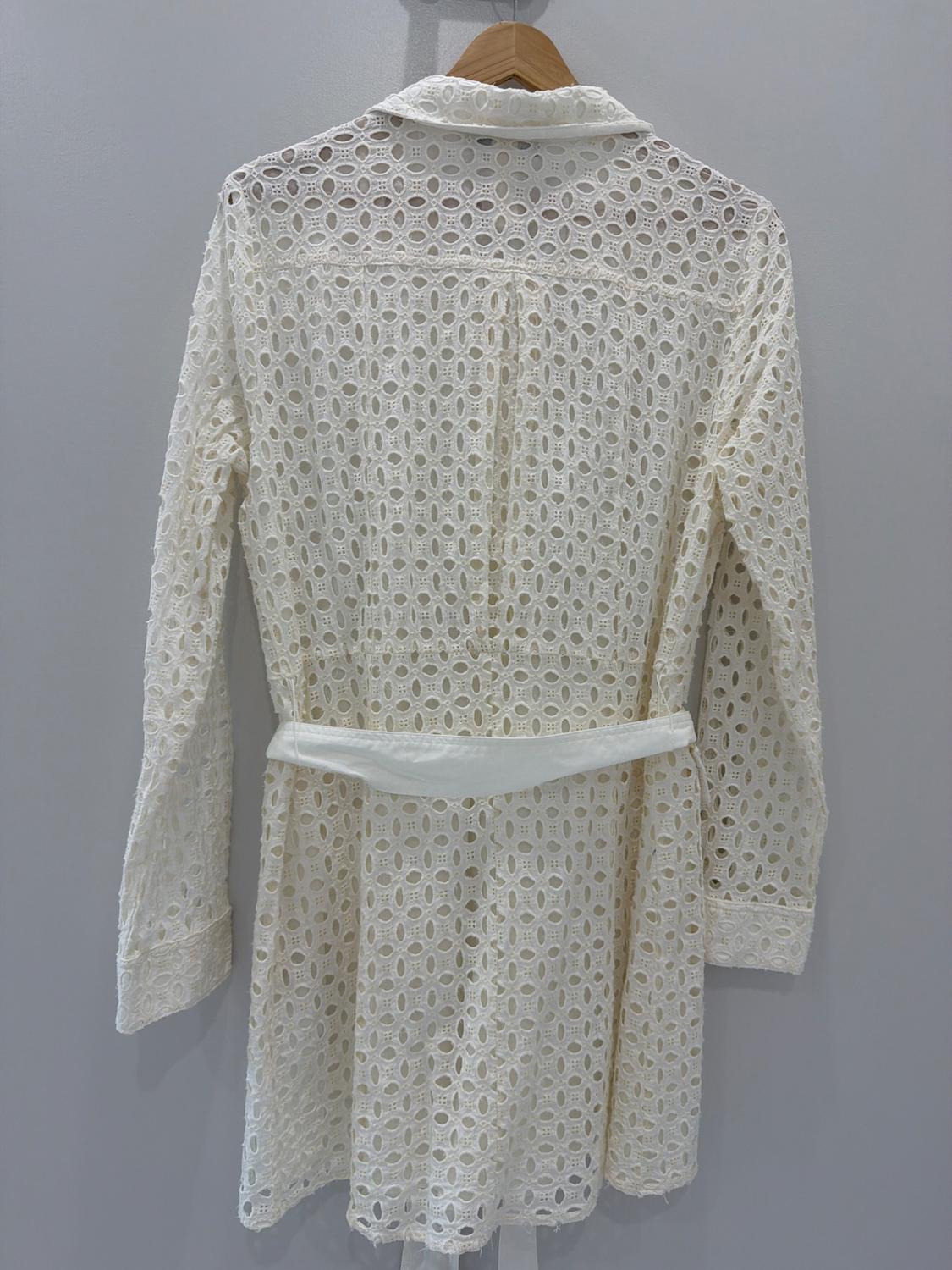OPENWORK EMBROIDERED DRESS - Image 2