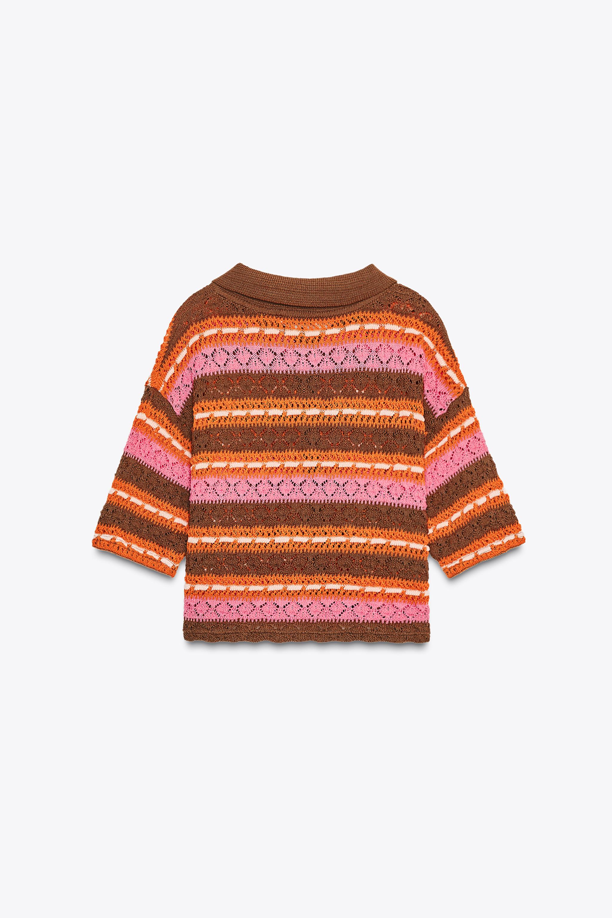 TOP POLO JACQUARD