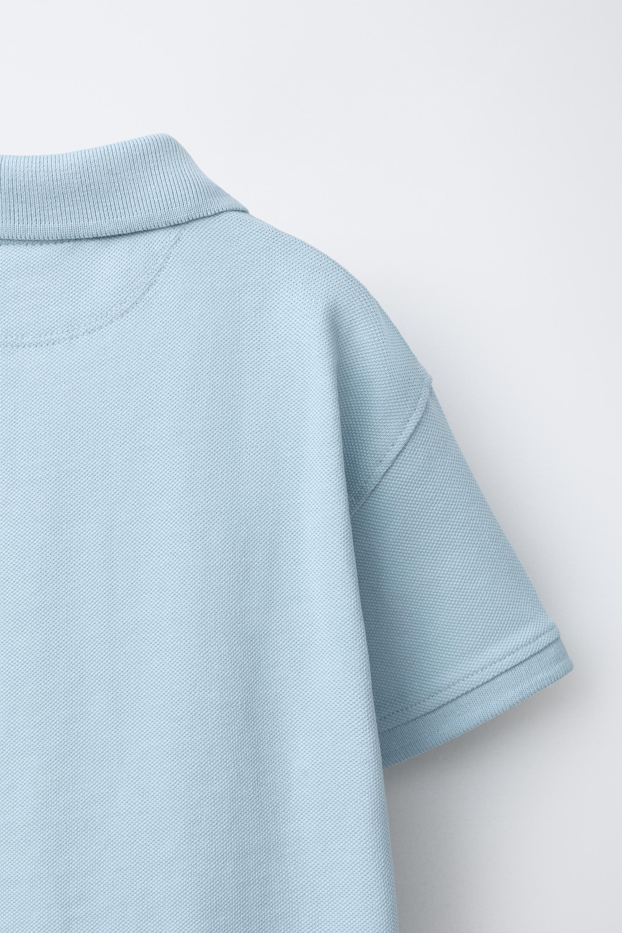 Zara SOLID PIQUÉ POLO — фото 4